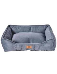 Cuna Basic Liso Bed 53x43cm Azul para Gatos y Perros Pequeños