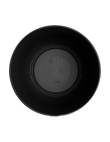 Maceta Jazz Redonda 26cm Living Negra | Elegante y Funcional