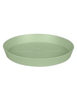 Plato Loft Redondo 24cm Verde Pistacho para Macetas y Jardineras