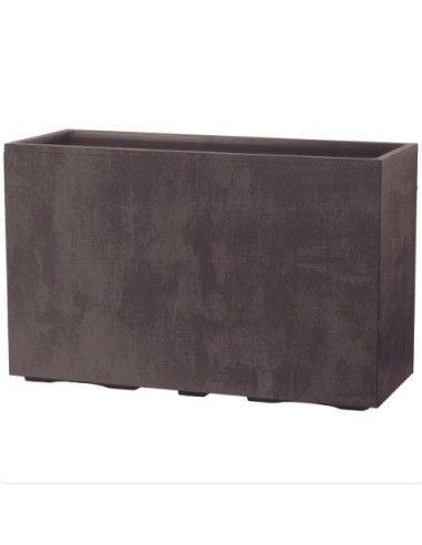 Maceta Muro Millennium R RA 98cm Marrón  Resistente y Elegante para Balcones y Jardines