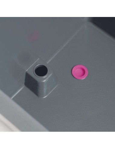 Maceta Muro Millennium R RA 98cm Antracita | Decoración Exterior y Jardín