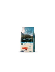 Bravery Adult Mini Salmón 7kg | Pienso natural sin cereales para perros pequeños | Endanea Mascotas