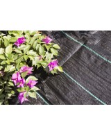 Malla Antihierba 1m Lineal Negro 130gr | Protección Jardín Huerto Terraza