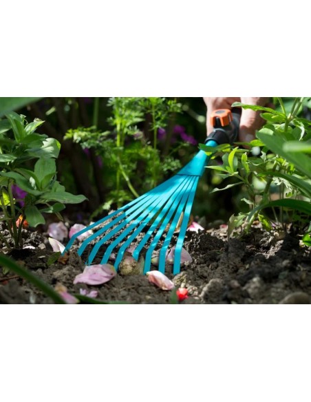 Rastrillo Plano Combisystem Gardena para Jardinería Nivelado Preciso