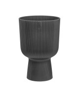Maceta moderna 14 cm color antracita | Interior y exterior | Endanea Garden