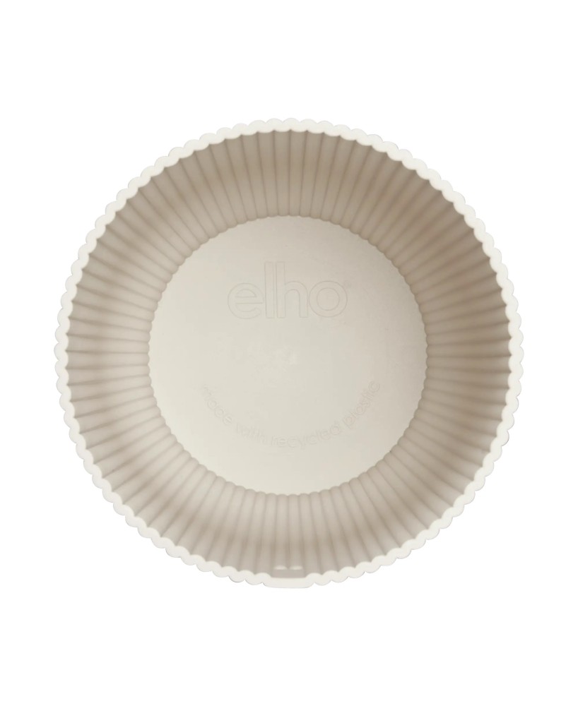 Maceta grande 30 cm blanco lino | Interior y exterior | Endanea Garden