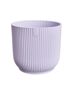 Maceta Vibes Fold Redonda 18 cm Lila Diseño Moderno y Decorativo