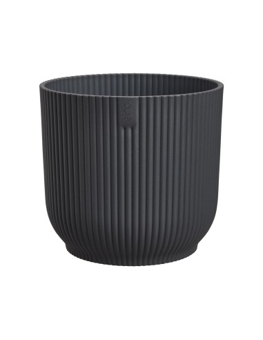 Maceta Vibes Fold Redonda 30cm Antracita Comprar Endanea Garden