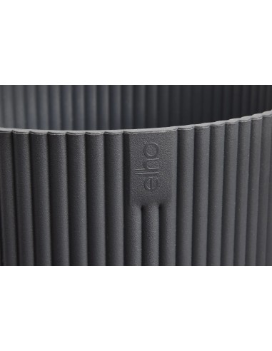 Maceta Vibes Fold Redonda 30cm Antracita Comprar Endanea Garden