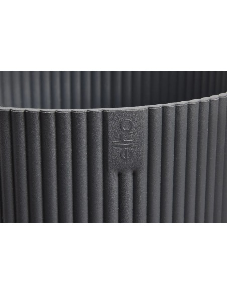 Maceta Vibes Fold Redonda 30cm Antracita Comprar Endanea Garden