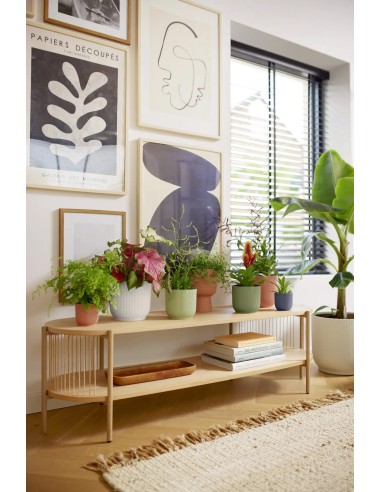 Maceta Vibes Fold Redonda 30cm Antracita Comprar Endanea Garden