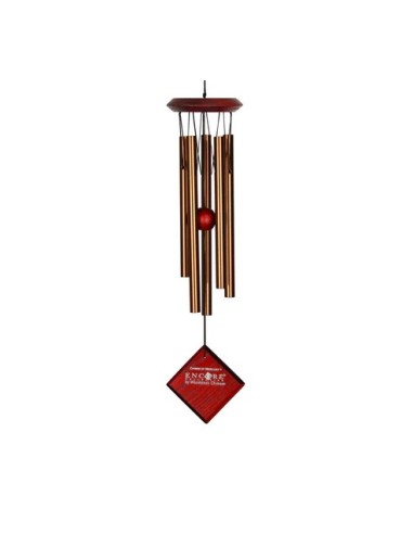 Campana de Viento Encore Mercurio Bronce Afinacion Cosmica Jardin