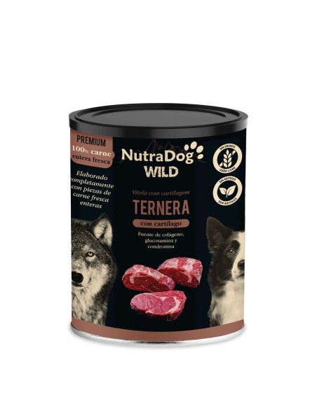 L Ternera Prem Dog 400 g Alimento Húmedo para Perros Adultos