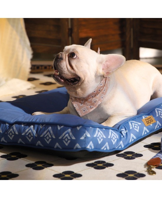 Cuna Premier Bohemian Bed 90x60x11 cm | Cama Cómoda para Perros y Gatos