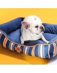 Title: Cuna Premier Ibiza Square 47x37x17 para Perros y Gatos Pequeños