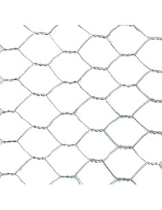 Malla Hexagonal Galvanizada 5x10M 41MM para Huertos Jardines y Cercados 2