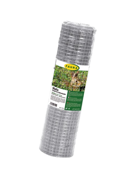 Malla Cuadrada Galvanizada 1x5 m 19 mm para Jardín y Bricolaje | Endanea Garden
