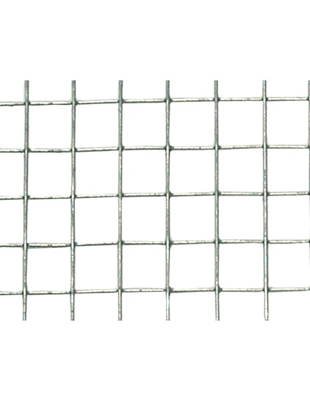 Malla Cuadrada Galvanizada 0.5x10 m 6 mm para Jardín y Bricolaje | Endanea Garden