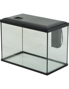 Acuario Intio 40 Negro para Peces Diseño Moderno y Funcional