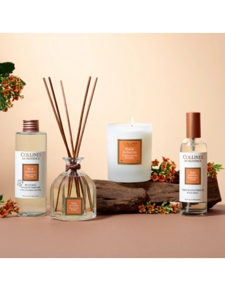 Perfume de Interior 100ml Flor de Sándalo - Aromas Elegantes para Hogar y Oficina