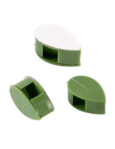 Clips Adhesivos Fijación Mural 12UD para Organización en Hogar y Oficina