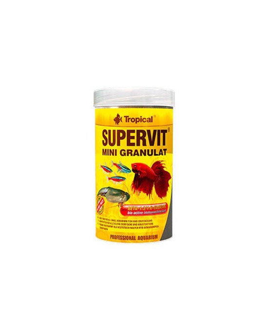 SUPERVIT MINI GRANULAT 100ML Alimento para Peces Pequeños y Jóvenes