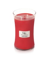 Vela grande WoodWick Crimson Berries | Aroma afrutado a frutos rojos