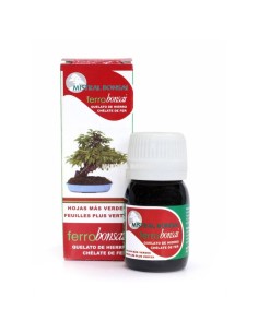 FerroBonsai Quelato de Hierro 30ml Mistral | Fertilizante para Bonsáis y Plantas en Macetas | Endanea Garden