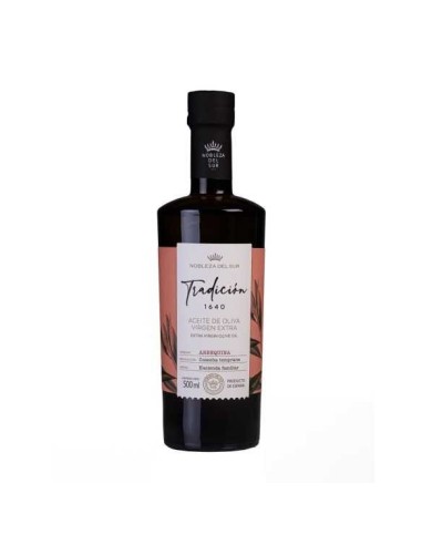 Aceite de Oliva NOBLEZA DEL SUR V.E. Tradición 1640 Arbequina 500ml Gourmet
