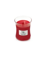Vela mediana WoodWick Crimson Berries | Aroma afrutado de frutos rojos