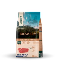BRAVERY ADULT MINI LIGH CERDO 2KG