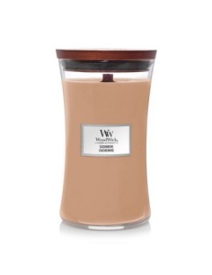 WoodWick Bote Grande Cashmere Vela Aromática con Mecha de Madera