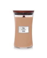 WoodWick Bote Grande Cashmere Vela Aromática con Mecha de Madera