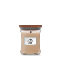 WoodWick Bote Mediano Cachmereon Vela Aromática con Mecha de Madera