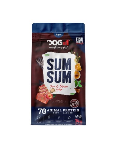 SUM SUM Fish Power 14KG alimento completo para perros adultos con pescado de alta calidad