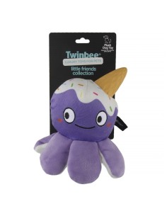 TB Pulpo de Peluche con Cucurucho Juguete para Perros Activo y Divertido 2