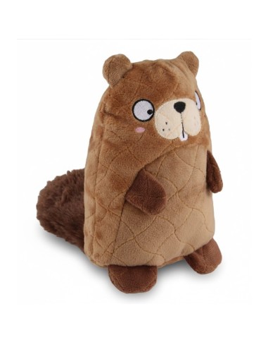 TB Castor Super Acolchado Juguete para Perros Suave y Resistente