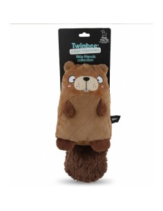 TB Castor Super Acolchado Juguete para Perros Suave y Resistente