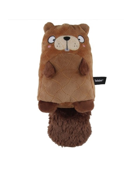 TB Castor Super Acolchado Juguete para Perros Suave y Resistente