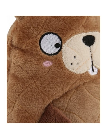 TB Castor Super Acolchado Juguete para Perros Suave y Resistente