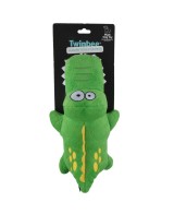 TB Cocodrilo Acolchado Resistente Juguete para Perros Activo y Seguro