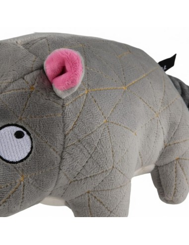 TB Rinoceronte Acolchado Resistente Juguete para Perros Duradero y Seguro
