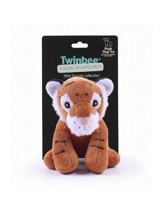 Tigre 15CM con Sonido Squeaker Juguete para Perros Activo y Divertido