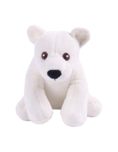 Oso Polar 15CM con Sonido Squeaker Juguete Interactivo para Perros 2