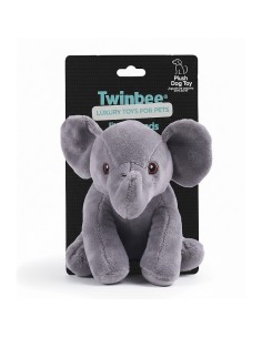 Elefante 15CM con Sonido Squeaker para Perros Juguete Interactivo Duradero 2