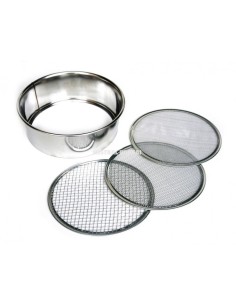 Juego de 3 Cedazos Inox 210mm Mistral | Filtración Precisa para Cocina y Jardinería | Endanea Garden