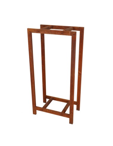 Leñero Rústico M para Chimeneas Estufas y Almacenamiento de Leña