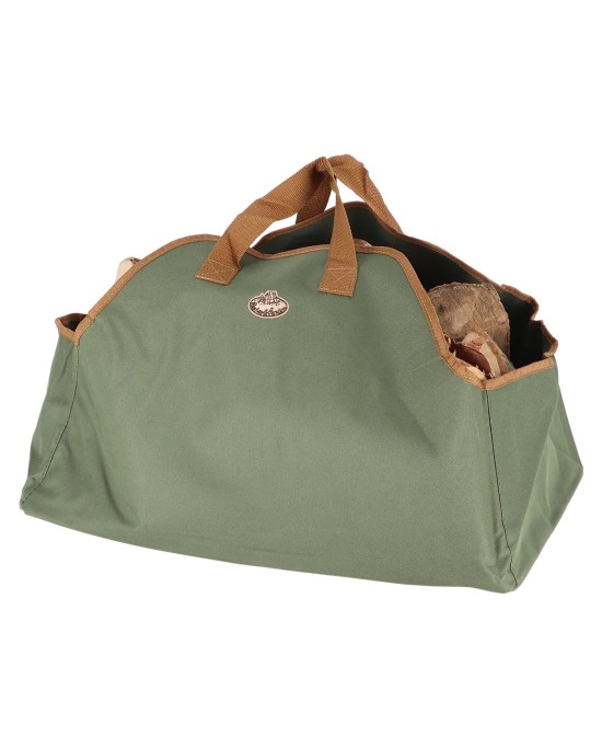 Bolsa de Transporte de Leña Resistente para Chimeneas Estufas y Fogatas