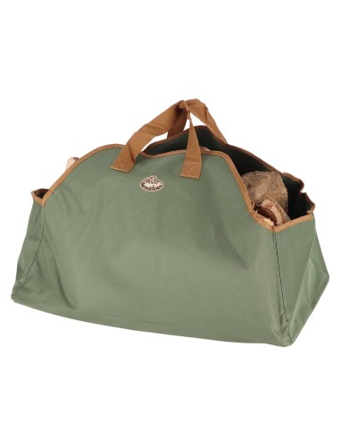 Bolsa de Transporte de Leña Resistente para Chimeneas Estufas y Fogatas