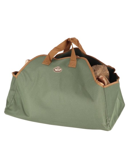 Bolsa de Transporte de Leña Resistente para Chimeneas Estufas y Fogatas